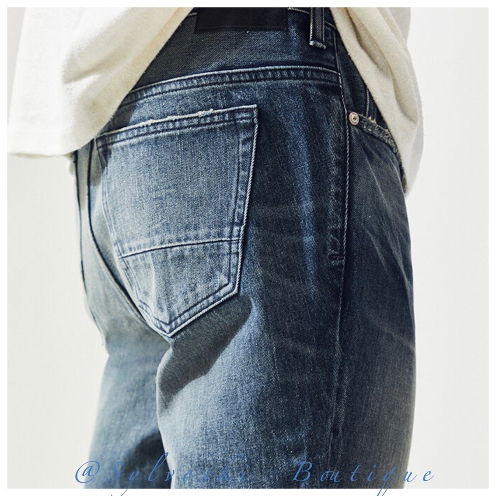 🔥PacSun Medium Indigo Stacked Skinny Jeans - Picture 6 of 10